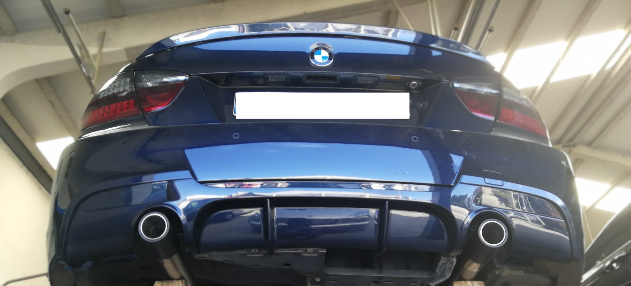 304 STAINLESS STEEL DOUBLE LINE APPLICATION IN BMW 320D